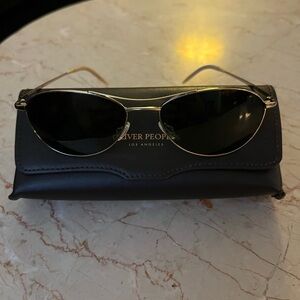 Green Oliver Peoples sunglasses
